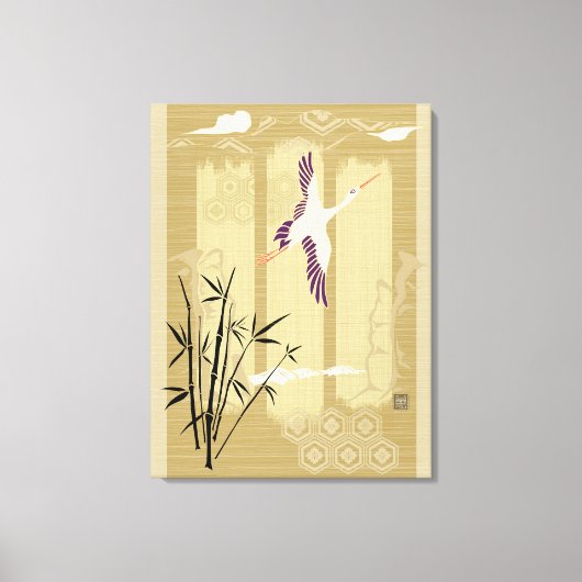 Zen-eiland Canvas Afdruk (Voorkant)