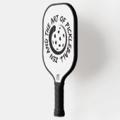 Zen en de kunst van Pickleball paddle (Links)