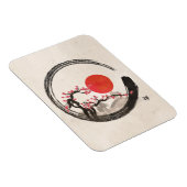 Zen Enso Circle en Sakura Tree Magneet (Rechterzijde)