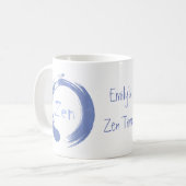 Zen Ensō Personalized Mug Koffiemok (Voorkant links)