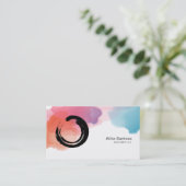 Zen Enso Visitekaartje (Staand voorkant)