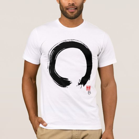 Zen Enso. Zen Circle T-shirt (Voorkant)
