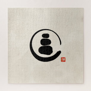 Zen Enzo Circle en Zen-stenen Legpuzzel