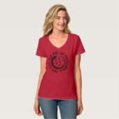 Zen et l'art du t-shirt féminin de Pickleball (Devant entier)