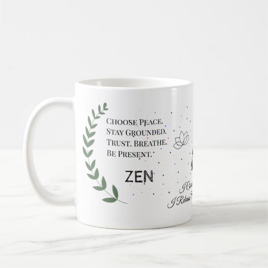 Zen Flow Mindfulness Mug (Gauche)