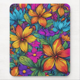 "Zen Flowers" Art Mouse Pad Muismat