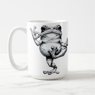 Zen Frog meesterwerk Koffiemok