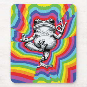 Zen Frog meesterwerk Muismat