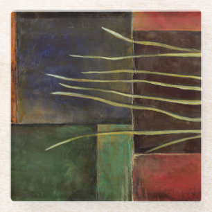 Zen Garden I Glazen Onderzetter