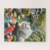 Zen Garden Kat Legpuzzel (Horizontaal)