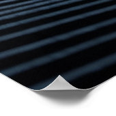 Zen Garden rustige vreedzame Natuur Poster (Hoek)