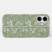 Zen Garden Stems Minimal Botanical Green Case-Mate iPhone Case (Achterkant (horizontaal))