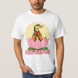 Zen Gator T-shirt ontwerp