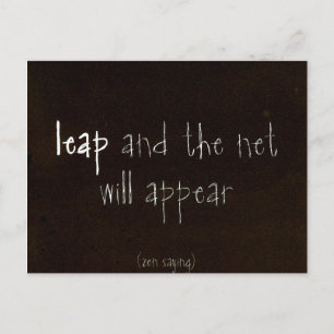 Zen Gezegde Briefkaart