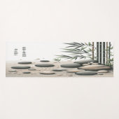 Zen Harmony Bamboe & Steen Yogamat (Voorkant (horizontaal))