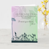 Zen Ideas Kaart (Gele Bloem)