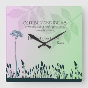 Zen Ideas Vierkante Klok