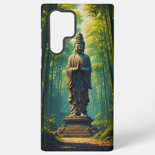 Zen in de bamboebos samsung galaxy hoesje
