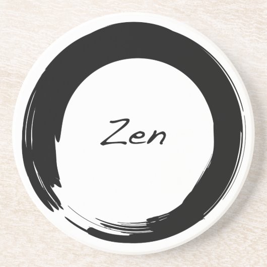 Zen in Onderzetter rond Enso (Voorkant)
