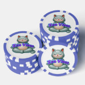 Zen Kat Kaarten Poker Chips (Opstapeling)