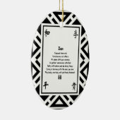 Zen Keramisch Ornament (Rechts)