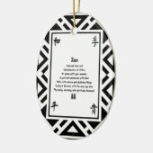 Zen Keramisch Ornament (Links)
