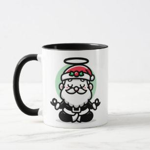 Zen Kerstman Mok – Vreedzame Mediterende Claus Vak