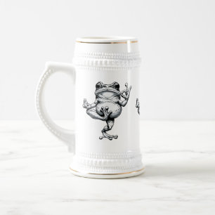Zen Kikker Meesterwerk Bierpul