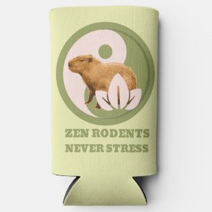 Zen knaagdieren nooit stress capibara