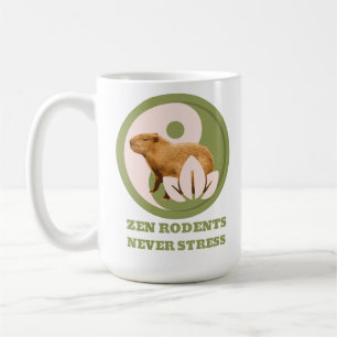 Zen Knaagdieren Nooit Stress Capybara Humor Koffiemok