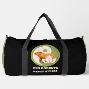 Zen Knaagdieren Nooit Stress Capybara Humor Plunjezak