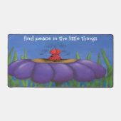 Zen Ladybug Bureaumat (Voorkant)