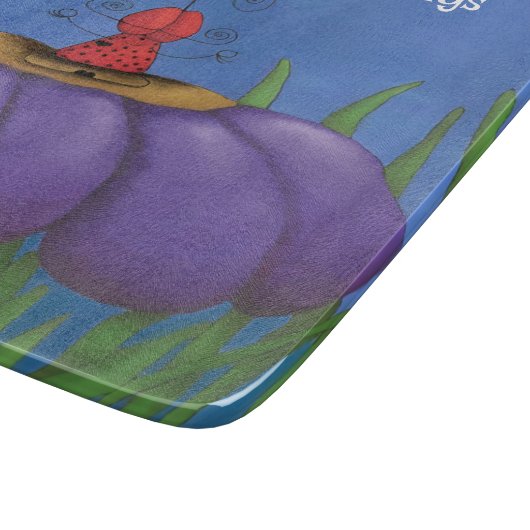 Zen Ladybug Snijplank (Hoek)