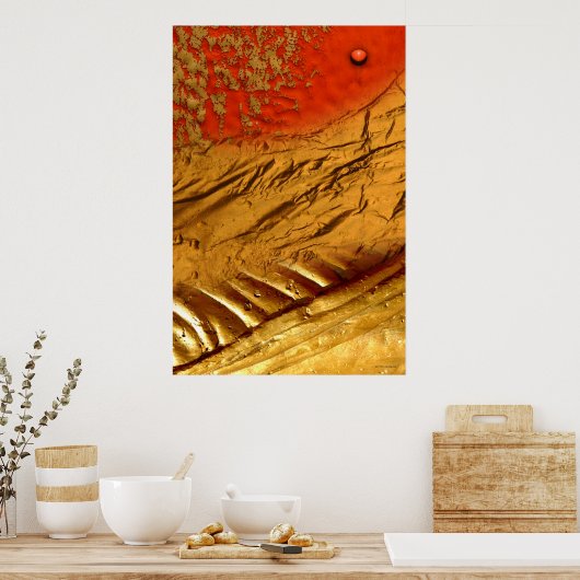 Zen Landschap door Gregory Gallo Poster (Keuken)