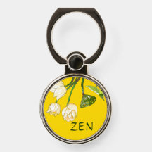 Zen Lotus Bloemen & Seedpod Geel