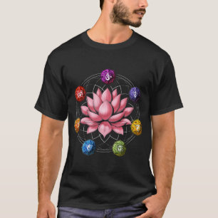 Zen Lotus Chakra-symbolen T-shirt