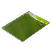 Zen Love Green Lotus Leaf Water Drop Notitieboek (Linkerzijde)