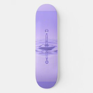 Zen Love Paars Ocean Water Drip Mirror Reflection Skateboard