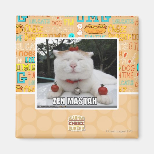 Zen Mastah Magneet (Voorkant)