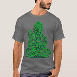 Zen Maze Meditatie door Tobe Fonseca T-shirt