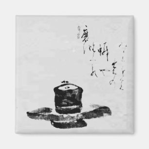 Zen meditation magnet magneet