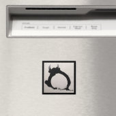 Zen meditation magnet magneet (Insitu (Vaatwasser))