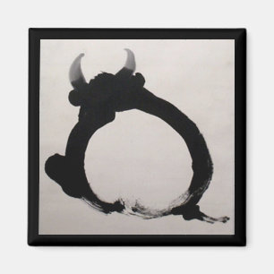 Zen meditation magnet magneet