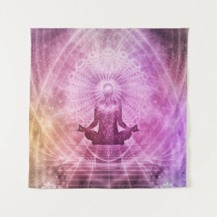 Zen Meditation Mandala Wall Tapestry Wandkleed