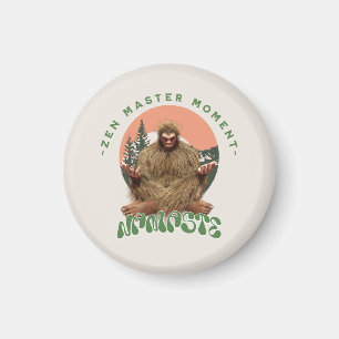 Zen Meester Moment Namaste - Bigfoot Meditatie Magneet