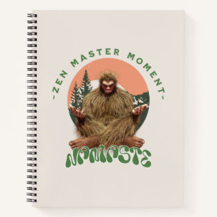 Zen Meester Moment Namaste - Bigfoot Meditatie Notitieboek