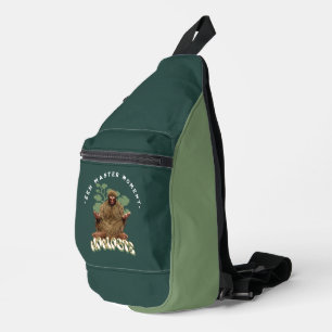 Zen Meester Moment Namaste - Bigfoot Meditatie Sling Bag