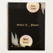 Zen Minimalist Daily Planner for Peace & Encourage (Devant)
