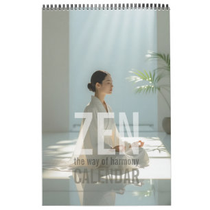 Zen Minimalistische Muur Kalender