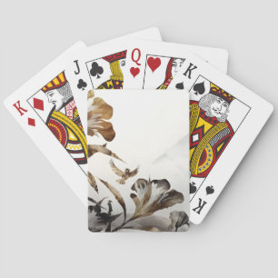 Zen Mistige Berg Vogels Minimalistische Natuur Pokerkaarten